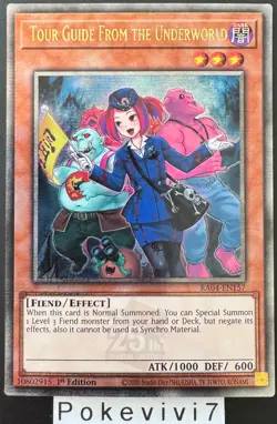 YU-GI-OH! Card TOUR GUIDE FROM THE UNDERWORLD RA04-EN157 QCSR NEW - Image 1