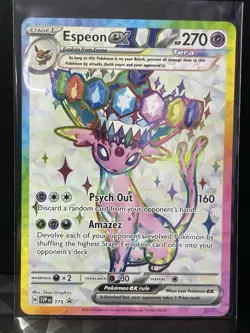 Umbreon & Espeon ex SVP175 SVP176 - Scarlet & Violet Promo Cards - Pokemon TCG - Image 4
