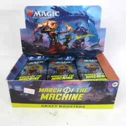 30 Packs! MARCH OF THE MACHINE DRAFT BOOSTER BOX Magic Gathering MTG Card Game - Image 1