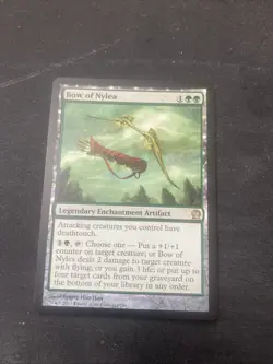 MTG Theros Bow of Nylea Regular Rare Card #153 - Image 1
