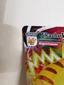 Pokemon TCG Pikachu Vmax - Oversized Jumbo Card - Black Star Promo - SWSH286 - Image 4