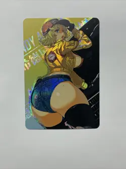 Cindy Aurum Final Fantasy 15 Goddess Waifu Card Girl Holo Doujin Anime Adult 18+ - Image 5