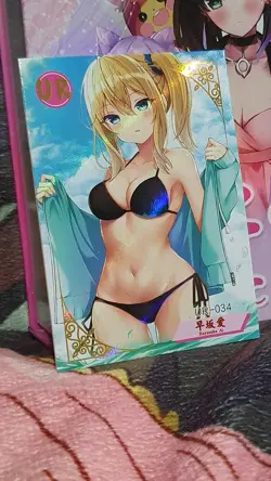 PREMIUM Goddess Story CHARM GIRL UR-034 AI HAYASAKA KAGUYA-SAMA ANIME WAIFU CARD - Image 1