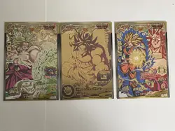 Super Dragon Ball Heroes card Broly Son Goku SH1-GCP4 HJ4-CP7 HJ3-CP1 Japanese - Image 1