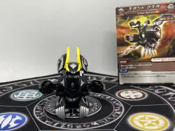 Bakugan Pyrus Flare Dragaon Sliver & Ability Card MG Bakutech Japan Import Rare - Image 5