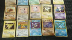 Pokemon Card All Old Back Lot of 20 Set Mew Dragonite Gyarados Machamp Zapdos - Image 2