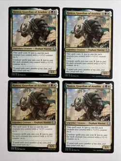 4x Mtg Commander Legends Hamza, Guardian Of Arashin NM/M Magic The Gathering - Image 1