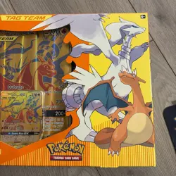 Pokemon Reshiram Charizard GX Premium Collection Box Tag Team - Damaged Box - Image 3