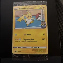 Pikachu On The Ball 001/005 Special Futsal Promo Pokemon Card New & Sealed - Image 1