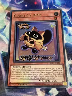 Yu-Gi-Oh! TCG Cooky Yummy JSH-EN017 Ultra Rare 1st Edition NM/M - Image 1