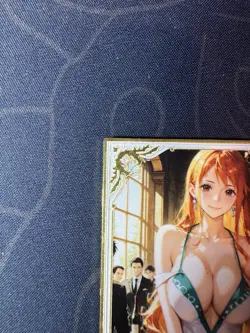 Gala Sexy Nami Card Metal Dream Waifu Doujin Case Prize One Piece CCG Limited - Image 2