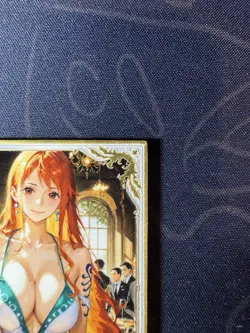 Gala Sexy Nami Card Metal Dream Waifu Doujin Case Prize One Piece CCG Limited - Image 3