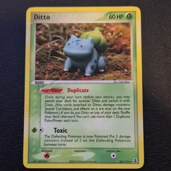 Ditto 36/113 Bulbasaur Uncommon Ex Delta Species NM Pokemon Card TCG - Image 1