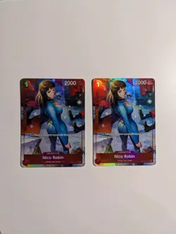 Nico Robin OP05-010 UC Parallel Alt Art PRB-01 English One Piece Card Game - Image 1