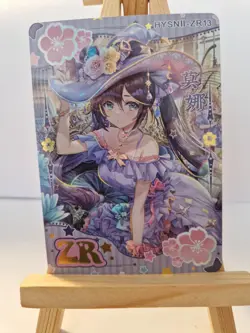 Mona | Genshin Impact | Flower Girl 2 HYSN2 l ZR-013 | Goddess Story Waifu Card - Image 1