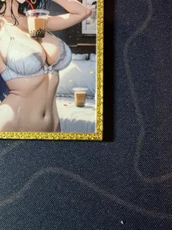 White Bikini Hancock Golden Card Metal Dream Waifu Doujin Case Prize One Piece - Image 4