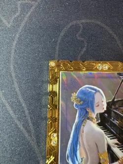 Goddess Pianist Vivi Diamond Card Metal Waifu Doujin Numbered One Piece - Image 2