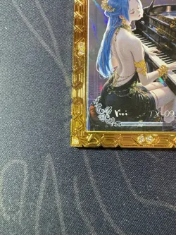 Goddess Pianist Vivi Diamond Card Metal Waifu Doujin Numbered One Piece - Image 5