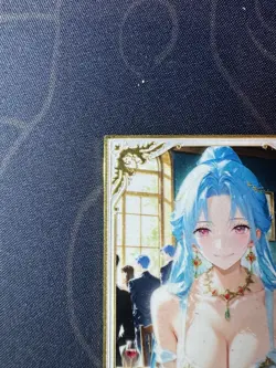 Gorgeous Vivi Diamond Card Metal Dream Waifu Doujin Case Prize One Piece CCG - Image 2