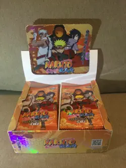 4 Pack Official Naruto Cards KAYOU Original 5 Cards/Booster Pack - Tier 2 Wave 1 - Image 3