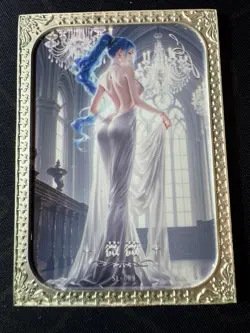 Goddess Vivi Diamond Card Metal Dream Waifu Doujin Case Prize One Piece - Image 1