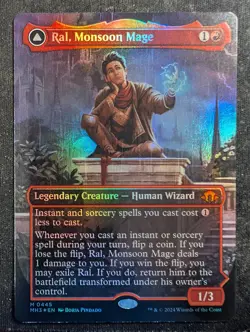 Ral, Monsoon Mage - Foil Borderless - Modern Horizons 3 (MTG) - Image 1