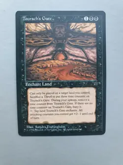 Tourach's Gate, MTG Fallen Empires (1994) Rare Black Enchantment NM - Image 1