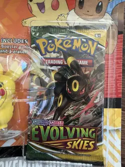 Pokemon TCG Back to School Eraser Blister Pikachu, Evolving Skies, sealed | EN - Image 4