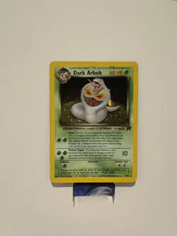 Pokemon TCG Dark Arbok Team Rocket 2/82 Holo Rare LP/MP - Image 1