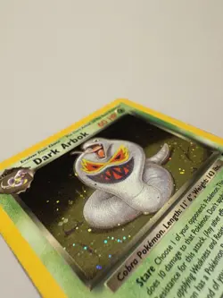 Pokemon TCG Dark Arbok Team Rocket 2/82 Holo Rare LP/MP - Image 3