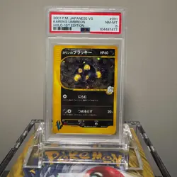 PSA 8 NM Karen's Umbreon 091/141 1st Edition Holo Pokemon VS - Image 1