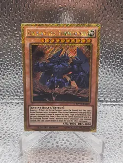| Yugioh Obelisk the Tormentor MVPC-EN001 GOLD Ultra Rare LP 🔥 | - Image 3