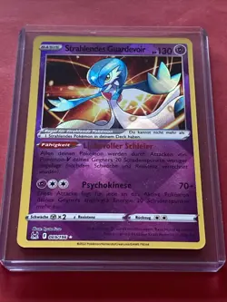 POKEMON TCG Karte 069/196 STRAHLENDES GUARDEVOIR KP 130 Holo Card - Image 1