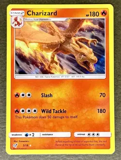 Charizard 5/18 Holo Rare Detective Pikachu Pokemon Card TCG NM - Image 1