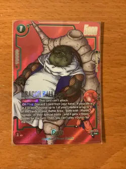 Guru SB02-035 Alternate Art Manga Booster 02 Dragon Ball Card English Mint - Image 1