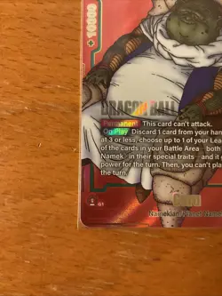 Guru SB02-035 Alternate Art Manga Booster 02 Dragon Ball Card English Mint - Image 4