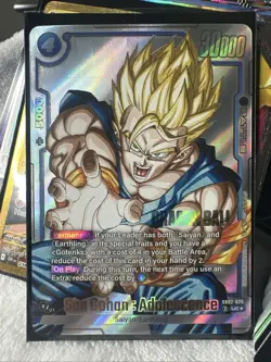 Son Gohan : Adolescence SB02-026 Alternate Art Manga Booster 02 Dragon Ball Card - Image 1