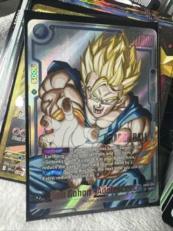 Son Gohan : Adolescence SB02-026 Alternate Art Manga Booster 02 Dragon Ball Card - Image 2