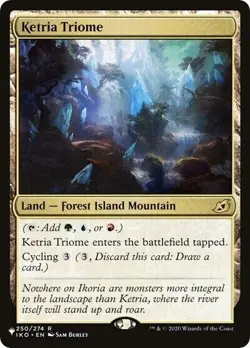 MTG Ketria Triome - TLP The List NM - Image 1