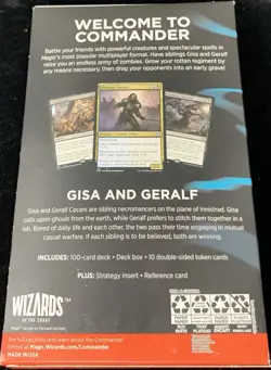 2022 Magic The Gathering Grave Danger Starter Commander Deck Sealed - Image 2