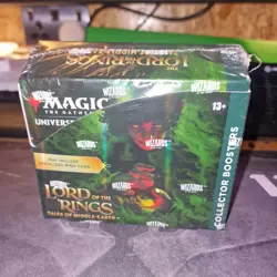 Magic The Gathering Lord Of The Rings Collector Booster Box Factory Sealed - Image 1
