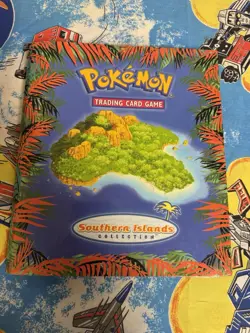 *NO CARDS* Pokemon SOUTHERN ISLANDS English BINDER ONLY - Image 1