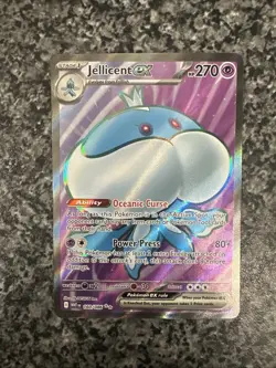 Pokemon TCG Jellicent ex 160/086 Scarlet Violet SV White Flare English NM - Image 1