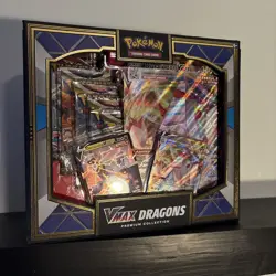 Pokemon TCG: Vmax Dragons Premium Collection Box New Factory Sealed - Image 2