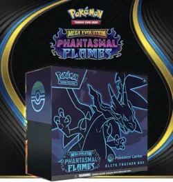 Pokemon Mega Evolution Phantasmal Flames PC Pokemon Center Elite Trainer Box ETB - Image 1