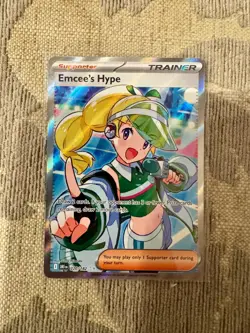 Pokemon TCG Emcee's Hype 220/182 Destined Rivals - Image 1
