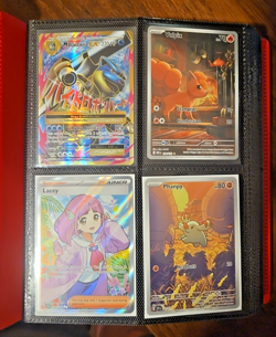 Pokemon Card Binder Collection Modern IRs - Market Is $560 - All NM - Sleeved - Image 1