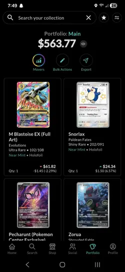 Pokemon Card Binder Collection Modern IRs - Market Is $560 - All NM - Sleeved - Image 2