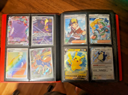 Pokemon Card Binder Collection Modern IRs - Market Is $560 - All NM - Sleeved - Image 4
