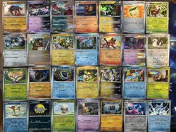 Pokemon TCG Temporal Forces Holo And Reverse Holo x28 Cards Bundle - Image 1